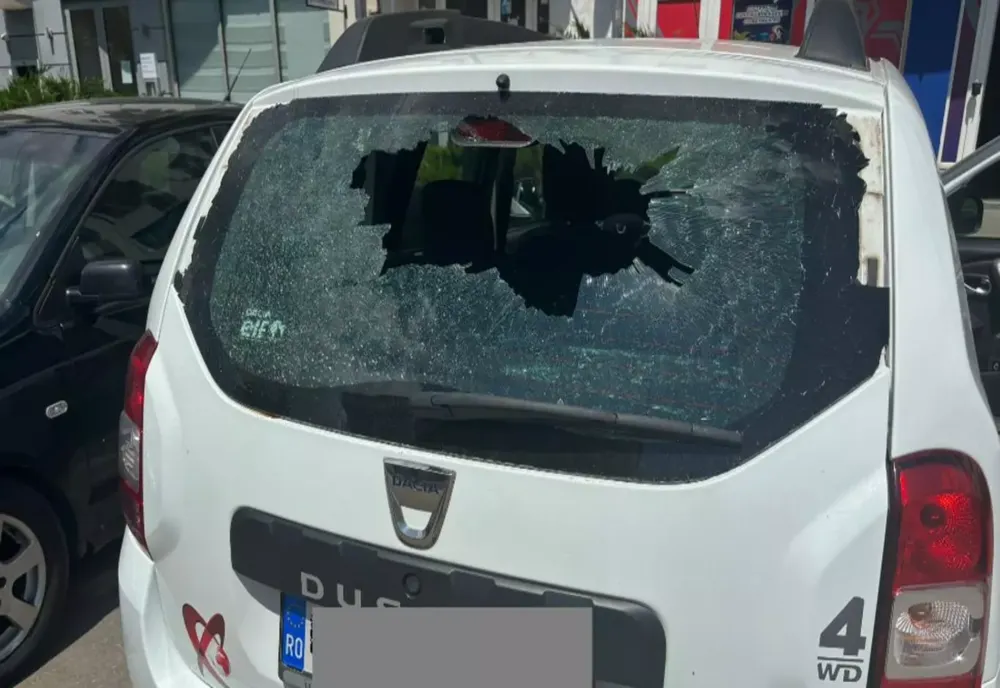 Echipa Realitatea Plus, atacată cu pietre de interlopii lui Piedone. Edilul, scos în sărite de dezvăluirile postului. Caracatița de la Primărie, devoalată! FOTO / VIDEO