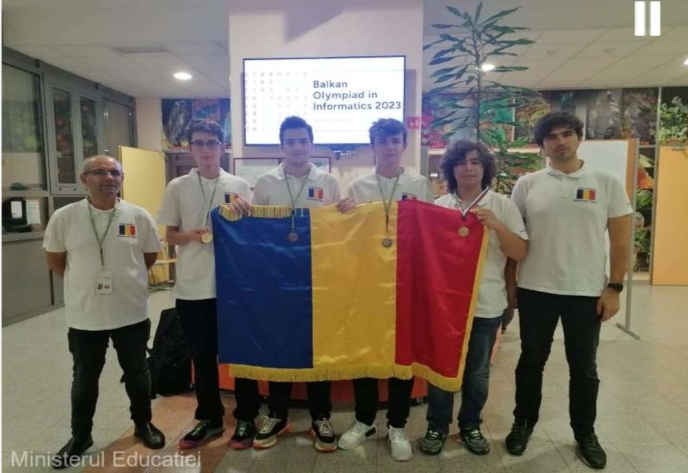 România a obţinut locul I la Olimpiada Balcanică de Informatică