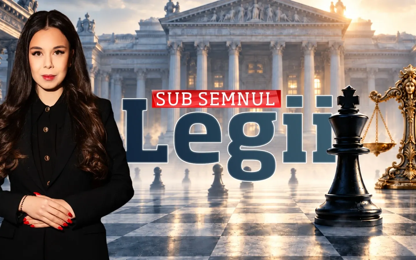 Un nou proiect jurnalistic dedicat justiției „SUB SEMNUL LEGII”, cu Alessia Păcuraru