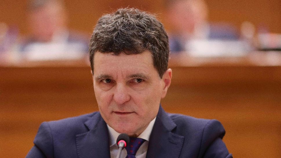 Președintele României Nicușor Dan.