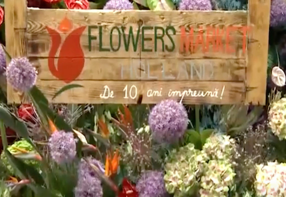 Flowers Market Holland - cel mai mare depozit de flori din Capitală a împlinit 10 ani VIDEO